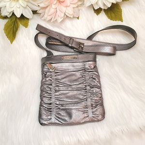 MICHAEL Michael Kors Silver Shimmer Crossbody